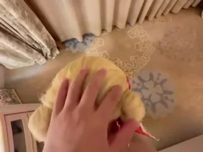 丸子头可爱学妹深入交流